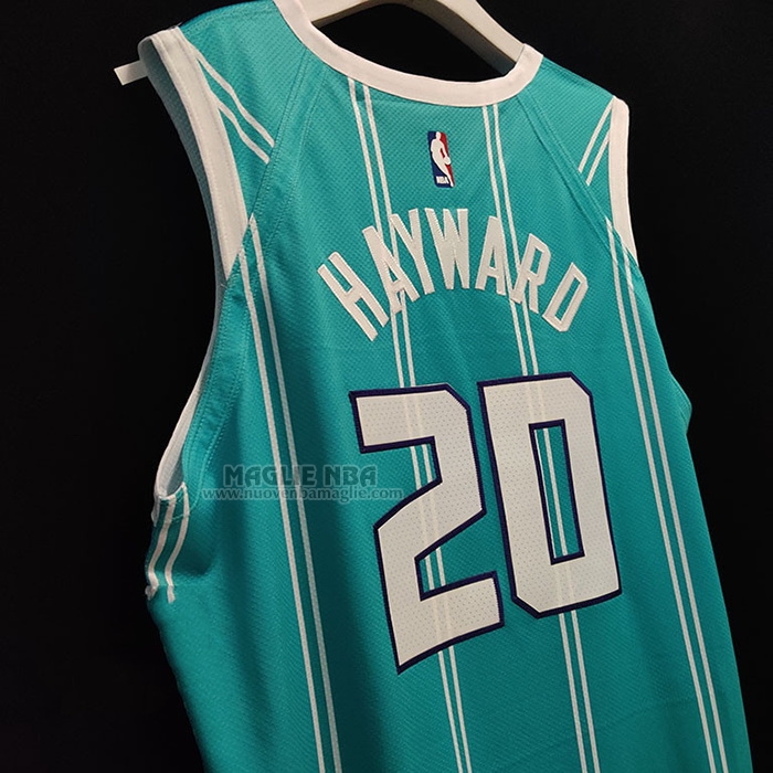 Maglia
 Gordon Hayward NO 20 Charlotte Hornets Icon Autentico
 2020-21 Verde
